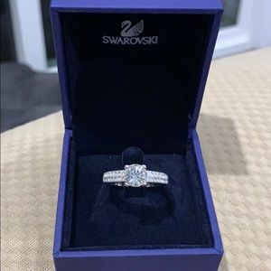 Swarovski crystal ring